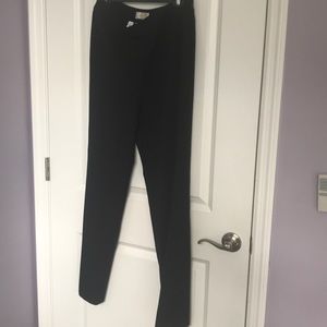 Talbots Stretch straight leg flat front pants